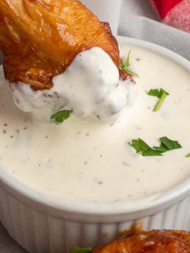 Wingstop-Inspired Ranch Dressing: A Creamy Dip to Savor