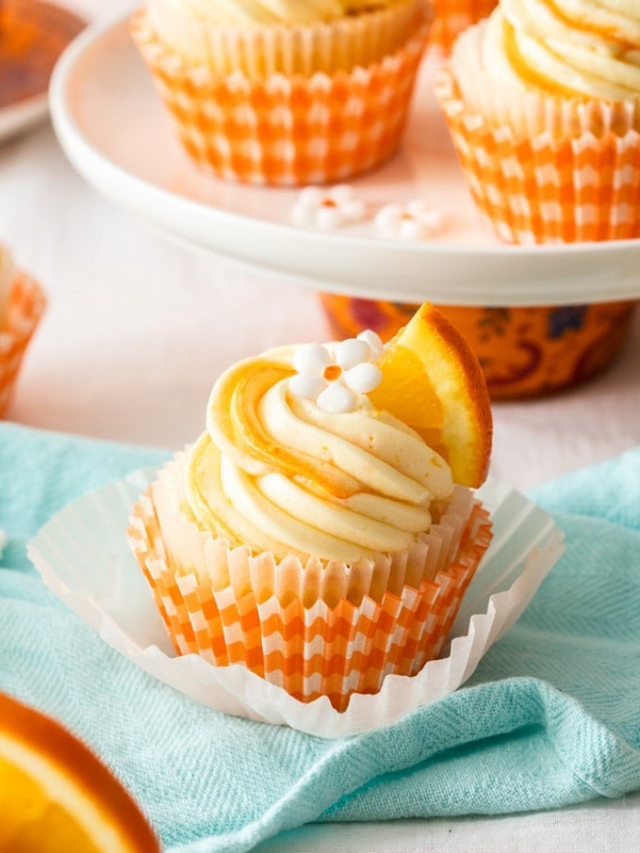Zesty Orange Cupcakes: A Citrusy Sweet Treat