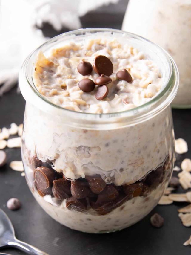 Delicious Overnight Oats with Chocolate Chips