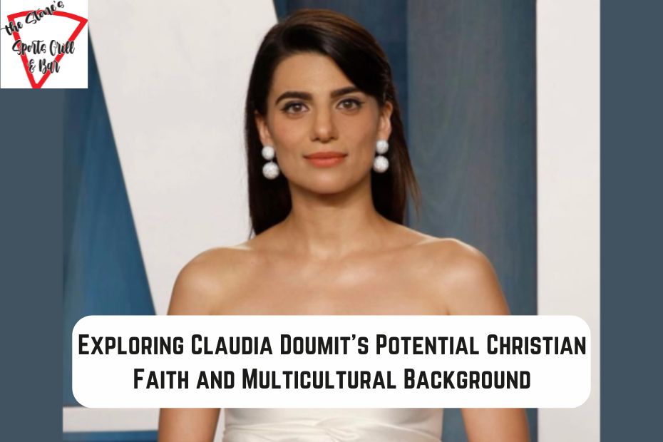 Exploring Claudia Doumit's Potential Christian Faith and Multicultural Background